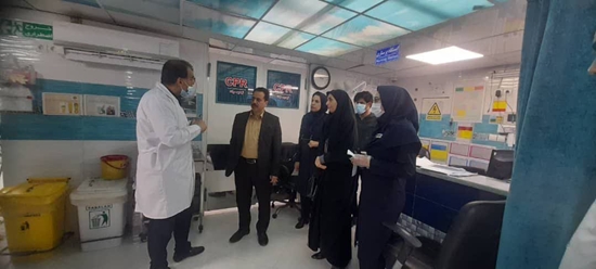 بازدید معاونت درمان از بیمارستان  