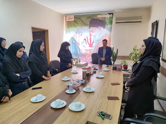 تجلیل از بانوان شاغل در معاونت درمان به مناسبت ولادت حضرت فاطمه (س) و روز زن 